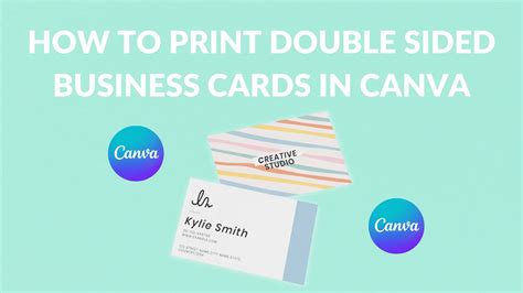 how to print multiple business cards on one sheet canva